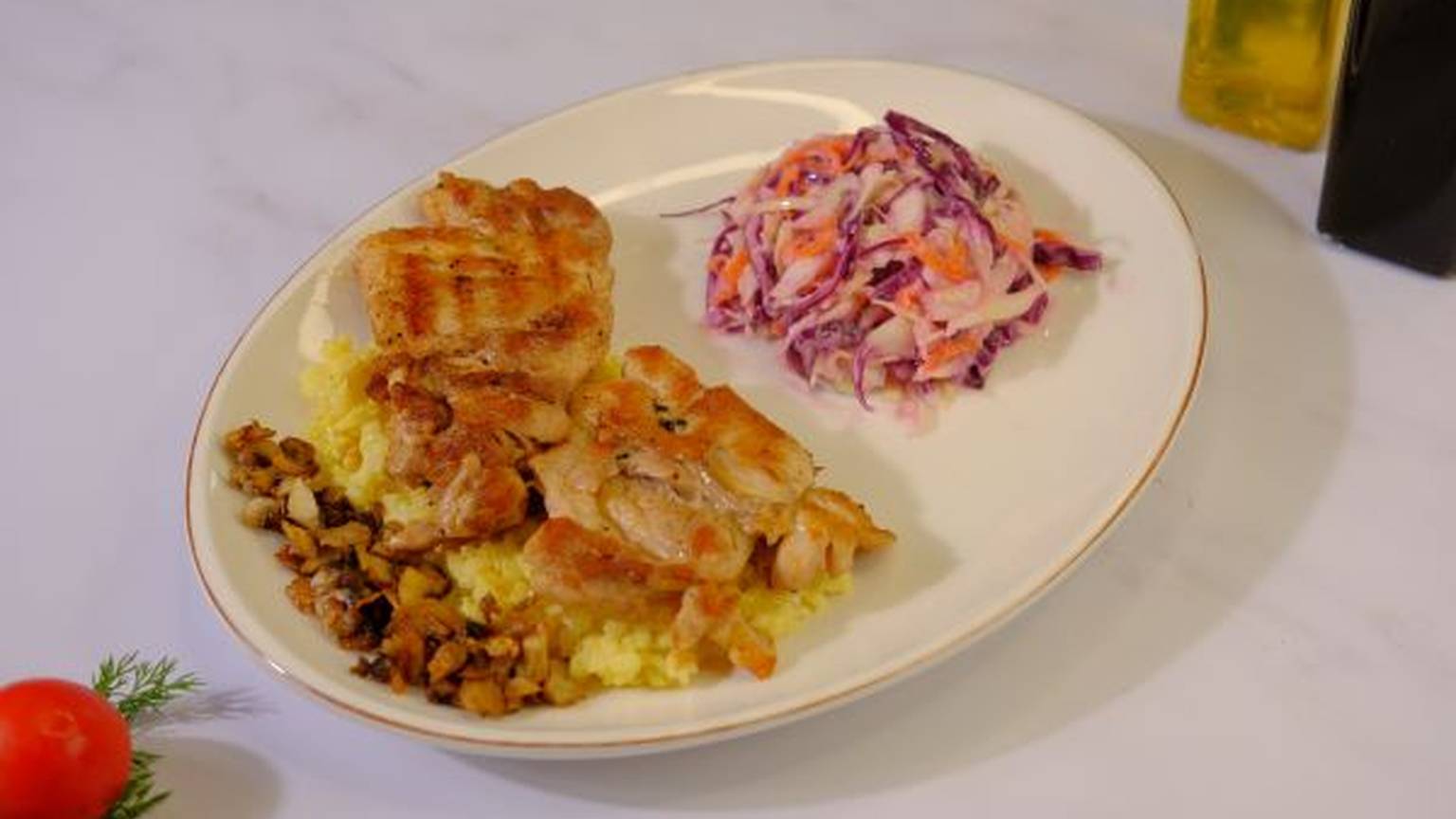 Tavuk Izgara (Köri Pilavlı)